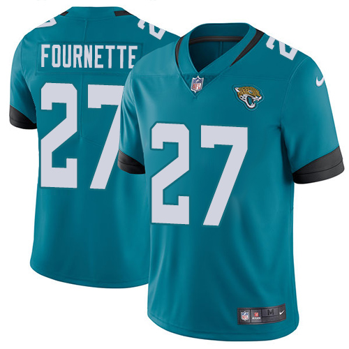 Jacksonville Jaguars #27 Leonard Fournette Teal Green Alternate Youth Stitched NFL Vapor Untouchable Limited Jersey->youth nfl jersey->Youth Jersey